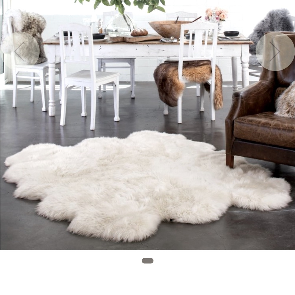 EUC Sheepskin rug from Overland